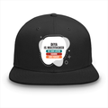 Personalized Classic Snapback Cap - Modern with Custom Name -DTG Print - Black image 1