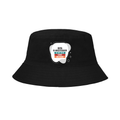 Personalized Classic Bucket Hat - Modern with Custom Name -DTG Print - Black image 1