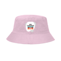 Personalized Classic Bucket Hat - Modern with Custom Name -DTG Print - Light Baby Pink image 2