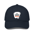 Personalized Classic Baseball Cap - Modern with Custom Name -DTG Print - Navy Blue image 3