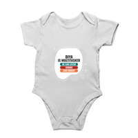 Personalized Rompers - Modern with Custom Name -DTF Print