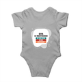 Personalized Rompers - Modern with Custom Name -DTF Print - Grey Melange image 7
