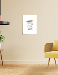 white / A3 Poster