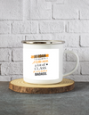White Enamel Mugs
