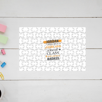 Personalized Jigsaw Puzzle - Graphic with Custom Name