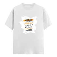 Personalized Male Classic Crew T-Shirt - Graphic with Custom Name -DTG Print