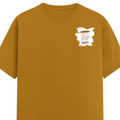 Personalized Male Classic Crew T-Shirt - Graphic with Custom Name -DTG Print - Mustard Yellow image 14
