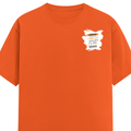 Personalized Male Classic Crew T-Shirt - Graphic with Custom Name -DTG Print - Orange image 13
