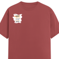 Personalized Male Classic Crew T-Shirt - Graphic with Custom Name -DTG Print - Coral image 20