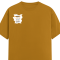 Personalized Male Classic Crew T-Shirt - Graphic with Custom Name -DTG Print - Mustard Yellow image 19
