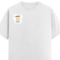 Personalized Male Classic Crew T-Shirt - Graphic with Custom Name -DTG Print - White image 16