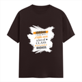 Personalized Female Classic Crew T-Shirt - Graphic with Custom Name -DTG Print - Coffee Brown image 5
