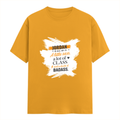 Personalized Female Classic Crew T-Shirt - Graphic with Custom Name -DTG Print - Golden Yellow image 4