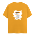 Personalized Female Classic Crew T-Shirt - Graphic with Custom Name -DTG Print - Golden Yellow image 9