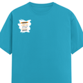 Personalized Female Classic Crew T-Shirt - Graphic with Custom Name -DTG Print - SkyBlue image 17