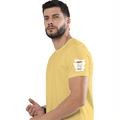Personalized Female Classic Crew T-Shirt - Graphic with Custom Name -DTG Print - Yellow image 23