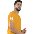 Personalized Female Classic Crew T-Shirt - Graphic with Custom Name -DTG Print - Golden Yellow image 29