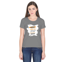Personalized Female Classic Crew T-Shirt - Graphic with Custom Name -DTF Print