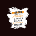 Personalized Female Classic Crew T-Shirt - Graphic with Custom Name -DTF Print - Coffee Brown image 9
