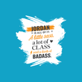 Personalized Female Classic Crew T-Shirt - Graphic with Custom Name -DTF Print - SkyBlue image 7