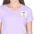 Personalized Female Classic Crew T-Shirt - Graphic with Custom Name -DTF Print - Lavender image 15