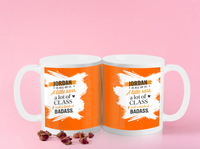 Personalized Color Coffee Mug - Graphic with Custom Name -DTG Print