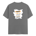Personalized Male Classic Crew T-Shirt - Graphic with Custom Name -DTF Print - Charcoal Melange image 8