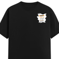 Personalized Male Classic Crew T-Shirt - Graphic with Custom Name -DTF Print - Black image 12