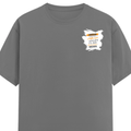 Personalized Male Classic Crew T-Shirt - Graphic with Custom Name -DTF Print - Charcoal Melange image 13