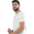 Personalized Male Classic Crew T-Shirt - Graphic with Custom Name -DTF Print - White image 21