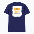 Personalized Male V Neck T-Shirt - Typographic with Custom Name -DTG Print - Royal Blue image 9