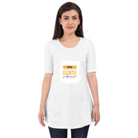 Personalized T-Shirt - Typographic with Custom Name -DTF Print - humorous personal humor female maternity dress