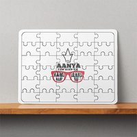 Personalized MDF Wooden Puzzles - Home & Living with Custom Name