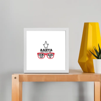 Personalized Framed Poster - Wall Art with Custom Name -DTG Print