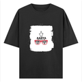 Personalized Oversized Classic T-Shirt - Apparel with Custom Name -DTG Print - Black image 1