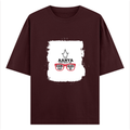Personalized Oversized Classic T-Shirt - Apparel with Custom Name -DTG Print - Maroon image 4