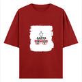 Personalized Oversized Classic T-Shirt - Apparel with Custom Name -DTG Print - Red image 3