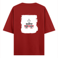 Personalized Oversized Classic T-Shirt - Apparel with Custom Name -DTG Print - Red image 8