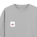 Personalized Oversized Classic T-Shirt - Apparel with Custom Name -DTG Print - Grey Melange image 12