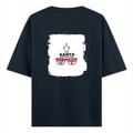 Personalized Oversized Classic T-Shirt - Apparel with Custom Name -DTF Print - Navy Blue image 6