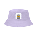 Personalized Classic Bucket Hat - Typographic with Custom Name -DTG Print - Lavender image 3