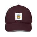 Personalized Classic Baseball Cap - Typographic with Custom Name -DTG Print - Maroon image 5
