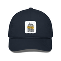 Personalized Classic Baseball Cap - Typographic with Custom Name -DTG Print - Navy Blue image 2