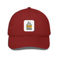 Personalized Classic Baseball Cap - Typographic with Custom Name -DTG Print - Red image 4