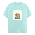 Personalized Male Classic Crew T-Shirt - Typographic with Custom Name -DTG Print - Mint image 4