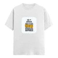Personalized Male Classic Crew T-Shirt - Typographic with Custom Name -DTG Print