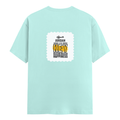 Personalized Male Classic Crew T-Shirt - Typographic with Custom Name -DTG Print - Mint image 9