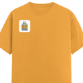 Personalized Male Classic Crew T-Shirt - Typographic with Custom Name -DTG Print - Golden Yellow image 18