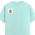 Personalized Male Classic Crew T-Shirt - Typographic with Custom Name -DTG Print - Mint image 19