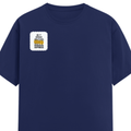 Personalized Male Classic Crew T-Shirt - Typographic with Custom Name -DTG Print - Royal Blue image 17
